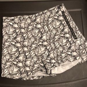 High waisted Hollister printed shorts